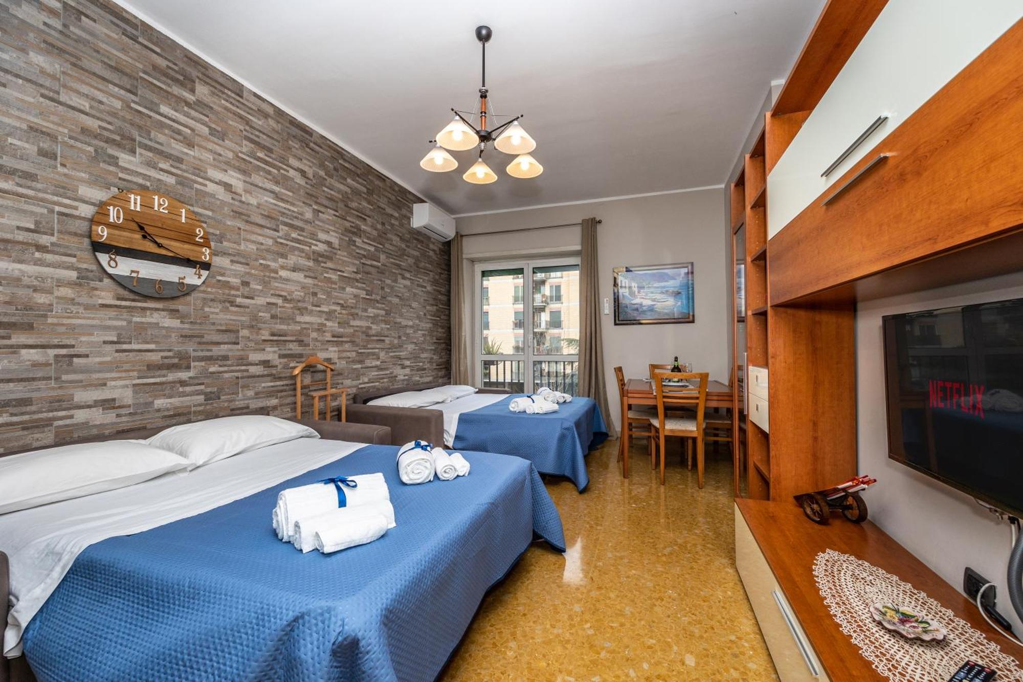 Big Apartment Rome Air Conditioning Wifi Netflix 90 Mq Extérieur photo